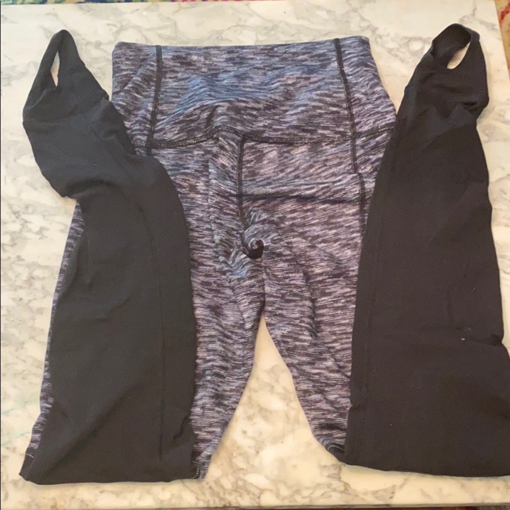 Lululemon stir up feet high waist leggings